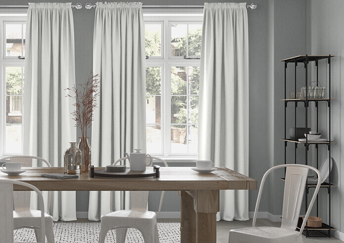 Oslo, Silver - Made to Measure Curtains - Image 3